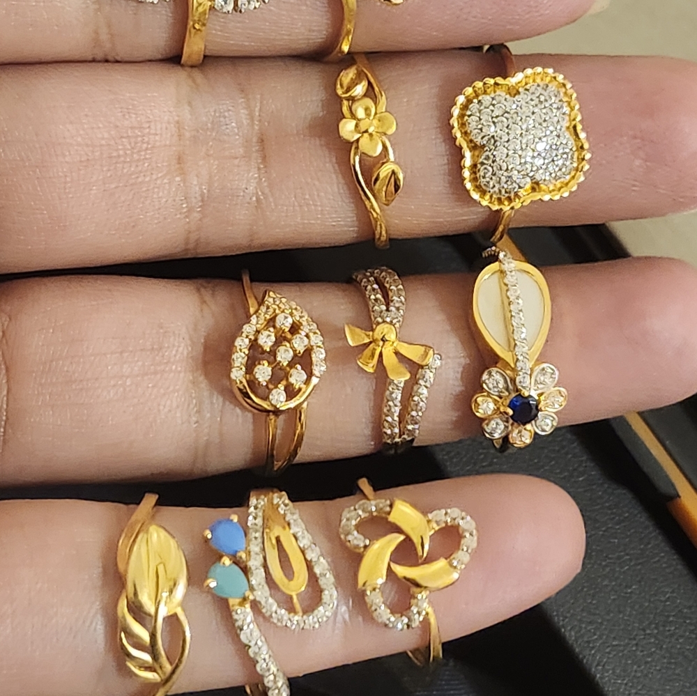 Beautifull 22 K Pure Gold Rings.